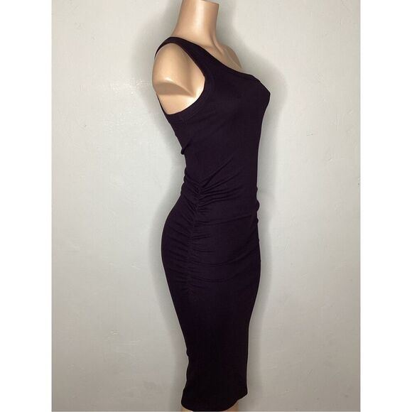 New. Michael Stars purple one shoulder midi. Small. Retails $119 - Picture 3 of 9